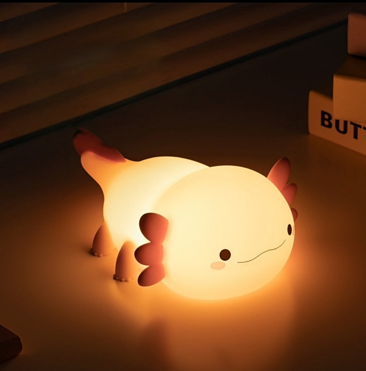 Axolotl night light