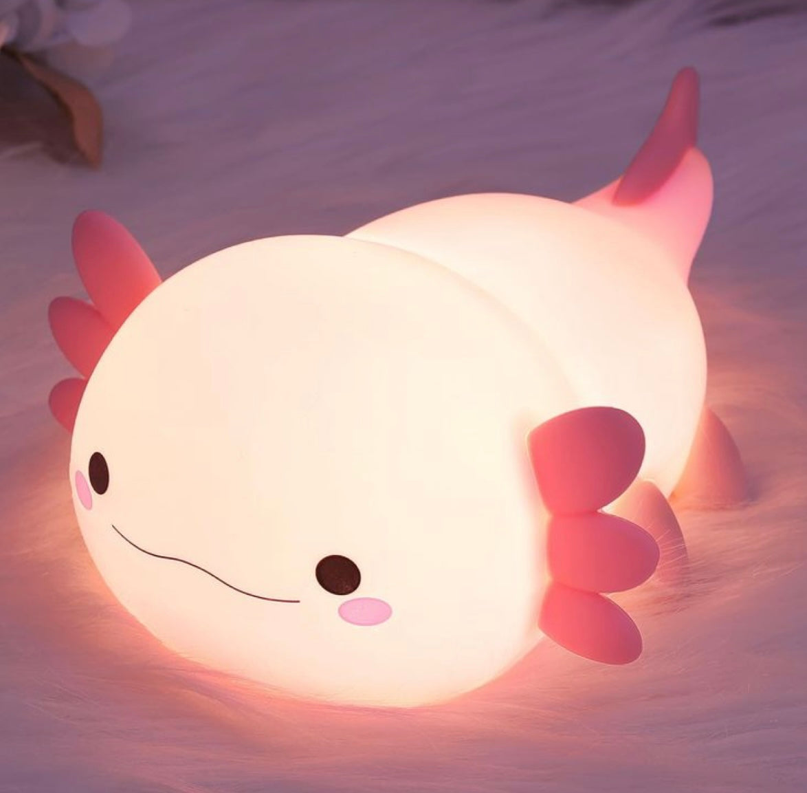 Axolotl night light